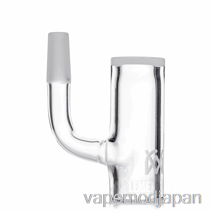 VAPE MOD MJ アーセナル 10mm プレミアム クォーツ コールド スターター 不透明バケット バンガー シルバー - ハーフウェルド
